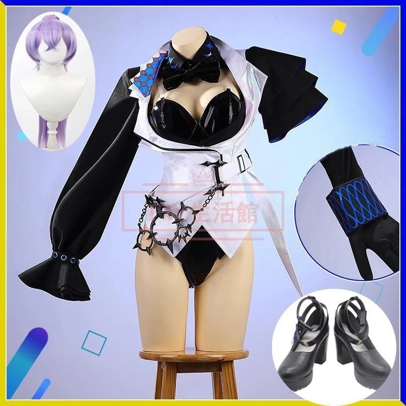 バーチャル YouTuber Vtuber 星導ショウ 女体化 バニー衣装 S.C.R.E.A.M コスプレ衣裝 ウィッ グ コスチューム cosplay イベント演出服アニメ変装仮装ハロウィン