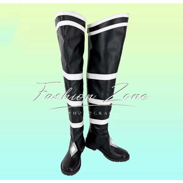 葬送のフリーレン 風 アウラ コスプレ靴 男女兼用 シューズ 道具小物 ブーツ cosplay ハロウィン仮装 変装