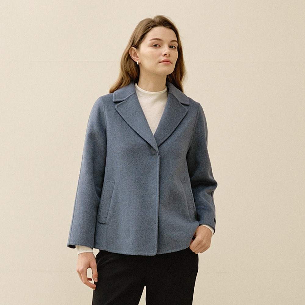 カシブレンド シャツタイプ ハンドジャケット
