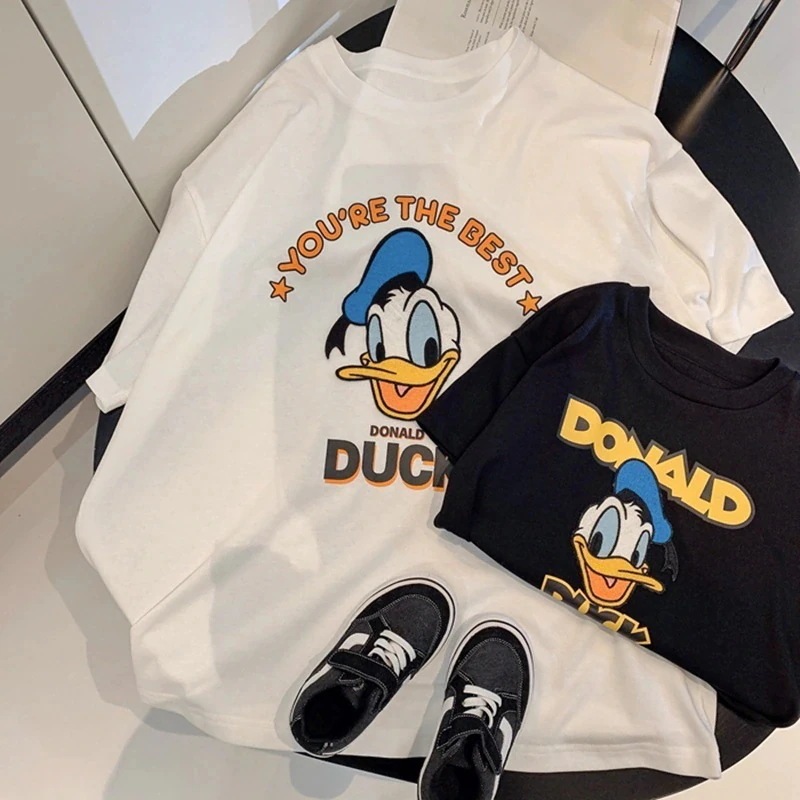 【20点セット】【急速出荷】ピュアコットン子供用かわいいベビースタイルドナルドダックトップス男の子と女の子半袖Tシャツ夏 Tシャツ カットソー