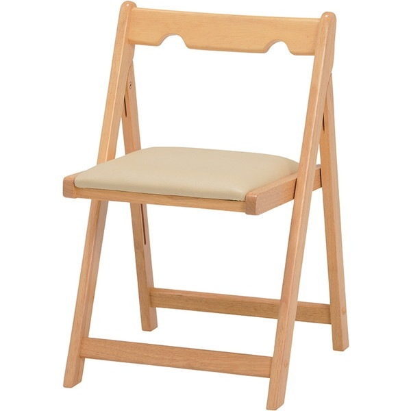 VC-7371NA ナチュラル [折りたたみチェアー] メーカー直送