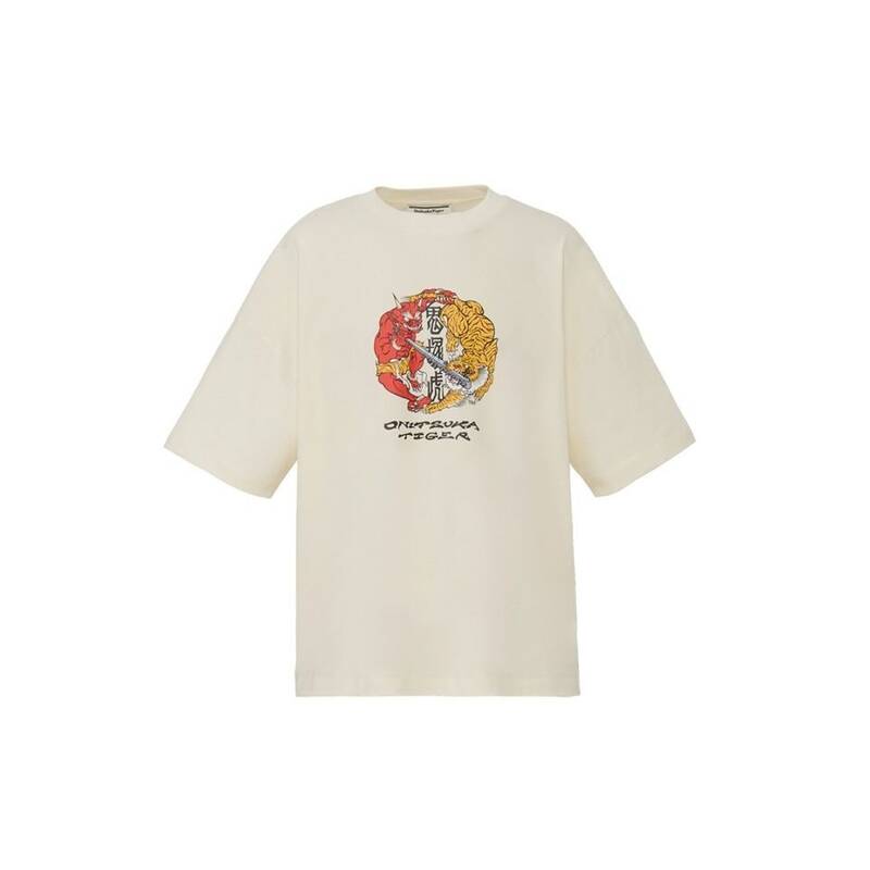 オニツカタイガー グラフィック半袖Tシャツ 2183B618700 550255