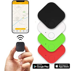 新しいミニアンチロストアラームウォレットキーファインダースマートタグ Bluetooth 互換トレーサー GPS ロケーターキーホルダーペット