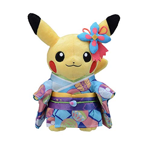 ポケモンセンターオリジナル ぬいぐるみ 加賀着物のピカチュウ ポケモンセンターカナザワ 22×15×9.5(H×W×D:)