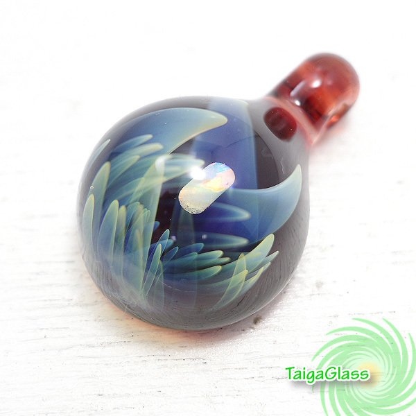 ペンダントトップ パイレックス ガラスペンダント TaigaGlass