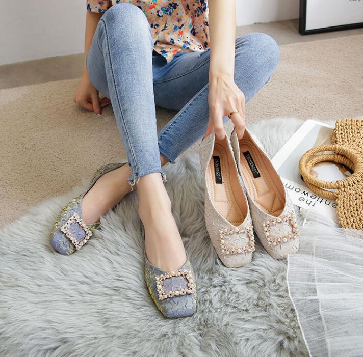 パンプス 痛くない オフィス ローヒール ぺたんこ 　バレエシューズ　フラットパンプス スクエアトゥ 走れる ぺたんこ　クッション入り　フラットシューズ 通勤 パンプス　通勤 通学　柔らか今日は30パ 5,044円