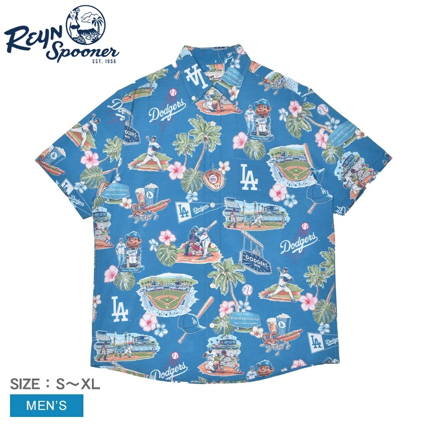 LOS ANGELES DODGERS SCENIC PERFORMANCE BUTTON FRONT M679913125 メンズ MLB メジャーリーグベースボール コラボ