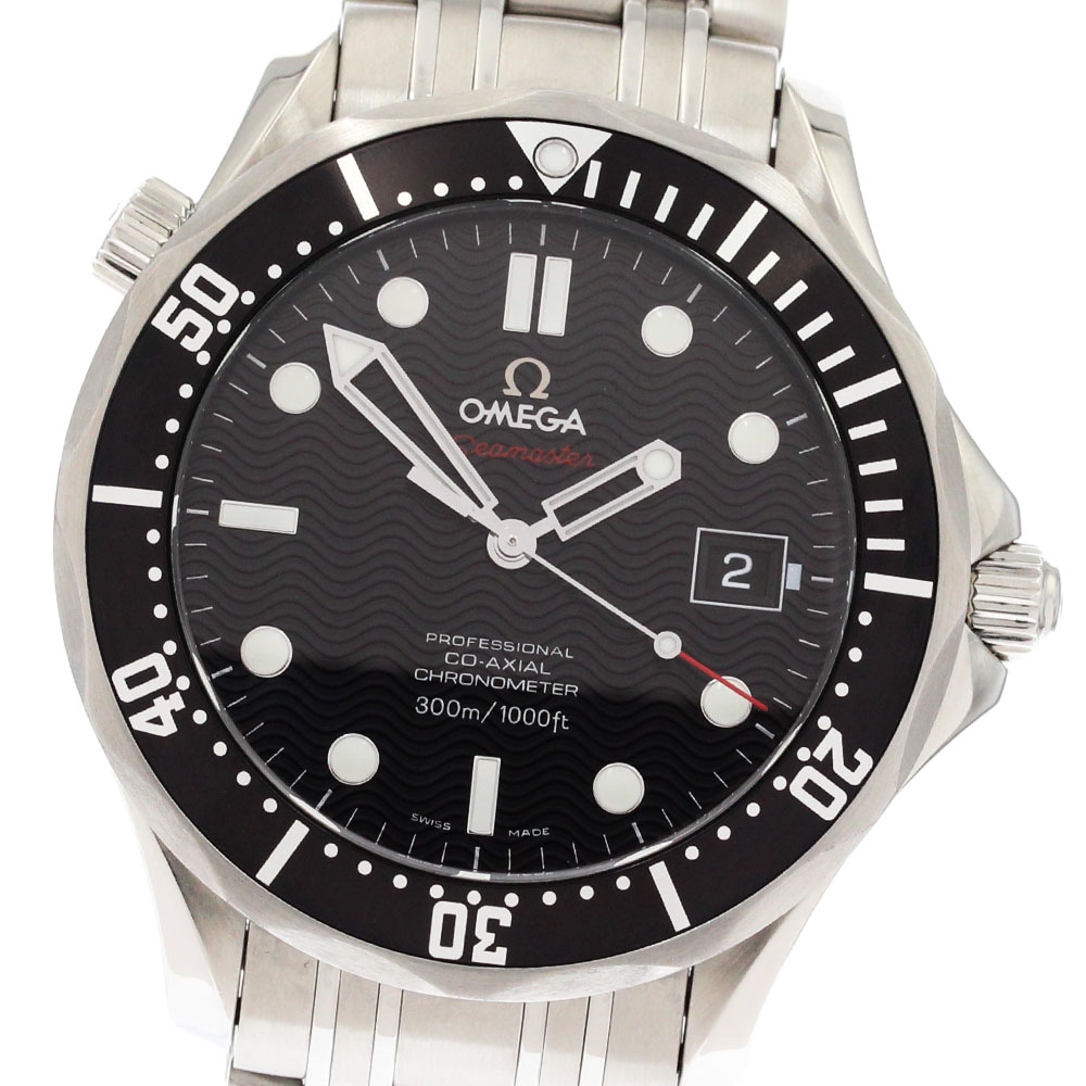 オメガ OMEGA 212.30.41.20.01.002 シーマスター300 コーアクシャル 自動巻き メンズ 美品 保証書付き_877426【中古】