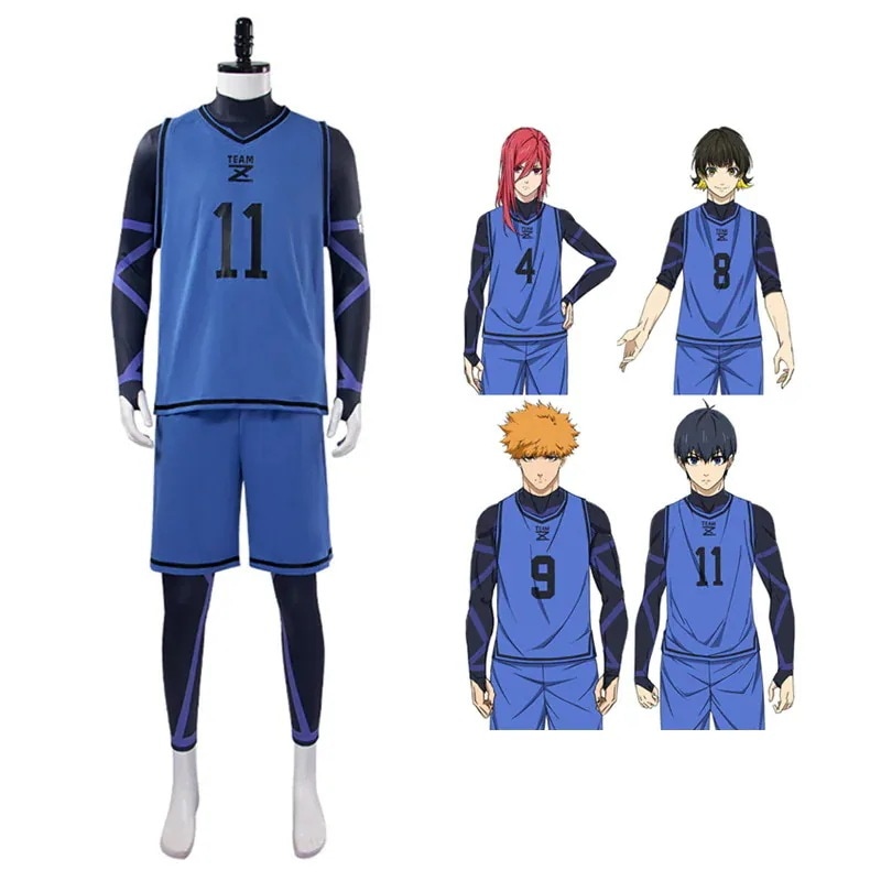 ブルーロック 潔世一 蜂楽廻 國神錬介 千切豹馬 御影玲王 凪誠士郎 練習服 コスプレ衣装 コスチューム イベント ハロウィン 仮装 変装期間限定30％