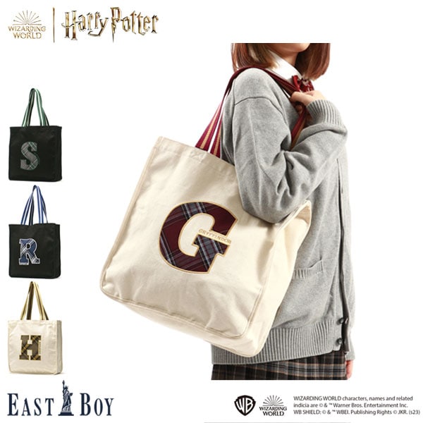 ハリーポッター ホグワーツ トートバッグ 帆布 レディース B4 A4 軽い HOGWARTS 3319432