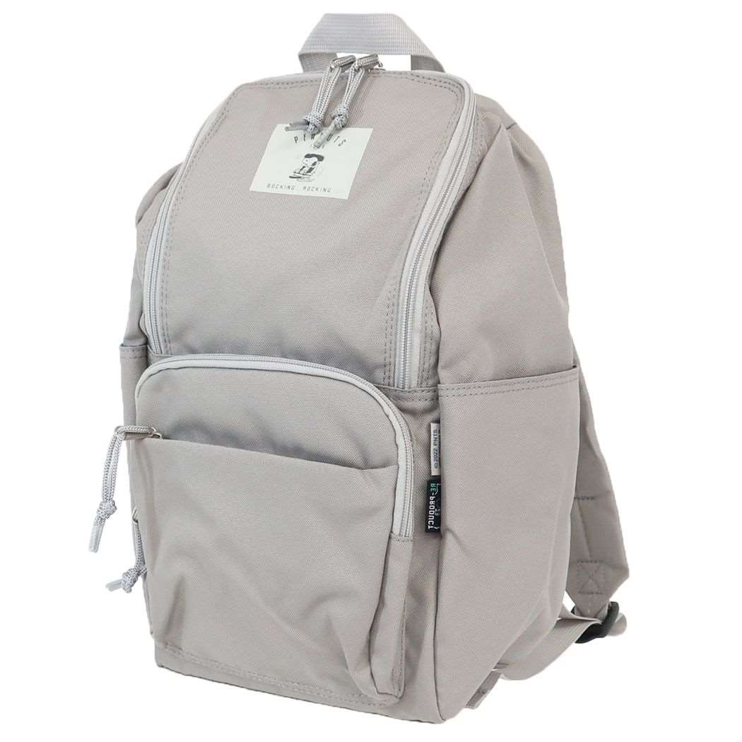 スヌーピー リュック RE-PETスクエアジップデイパック ロッキングチェアー ピーナッツ