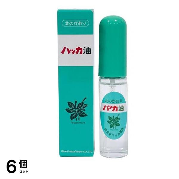 北見ハッカ通商 ハッカ油 スプレー 11.5mL 6個セット