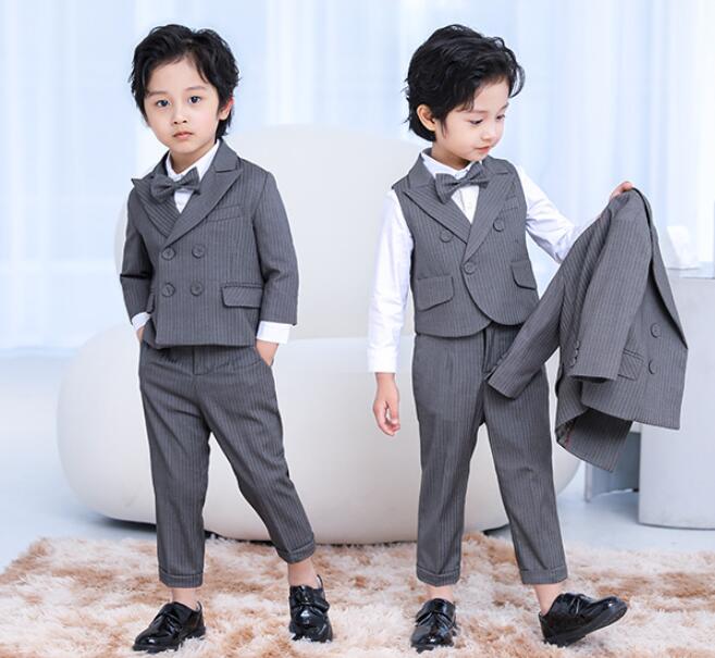 【最安値挑戦】こどもスーツ 子供スーツ 男の子スーツ カジュアルスーツ フォーマルスーツ キッズスーツ 上下セット 発表会 結婚式スーツ 長袖 スーツ 入学式 卒業式スーツ 男児 子供服 ベビー服 赤