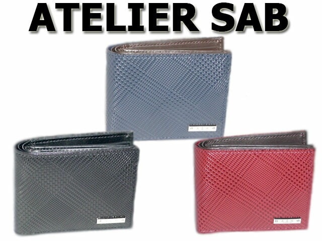 ＡＴＥＬＩＥＲ ＳＡＢ ２つ折り財布ベラ付き 151663 歳暮 ikt02 11,000円