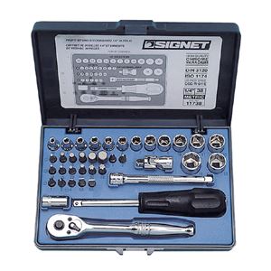 SIGNET（シグネット） 11738 1／4DR 38PC MM ソケットレンチセット