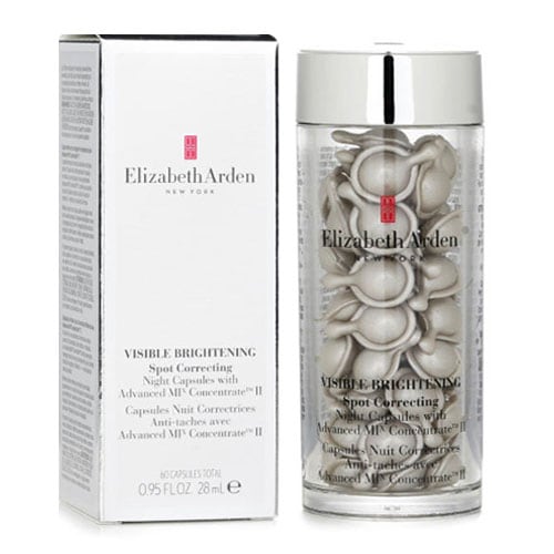 ELIZABETH ARDEN ビジブルホワイト メラニン コントロール ナイトカプセル 60カプセル