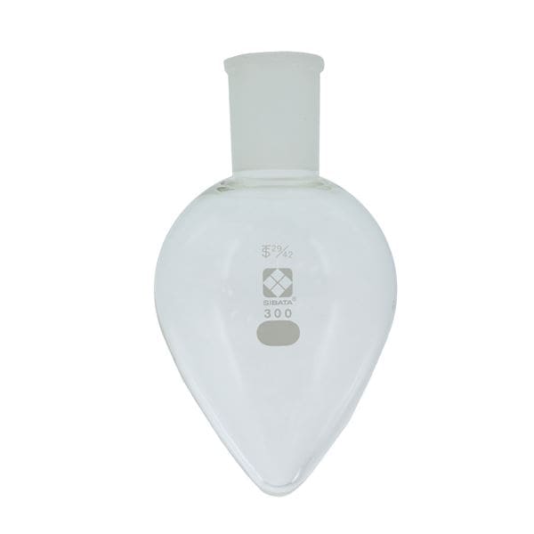 (柴田科学)共通摺合梨形フラスコ 300mL 005410-29300