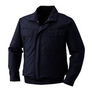 KU91400 空調服 R 綿薄手 タチエリ FAN2200G・RD9261・LIPRO2セット チャコール 2L