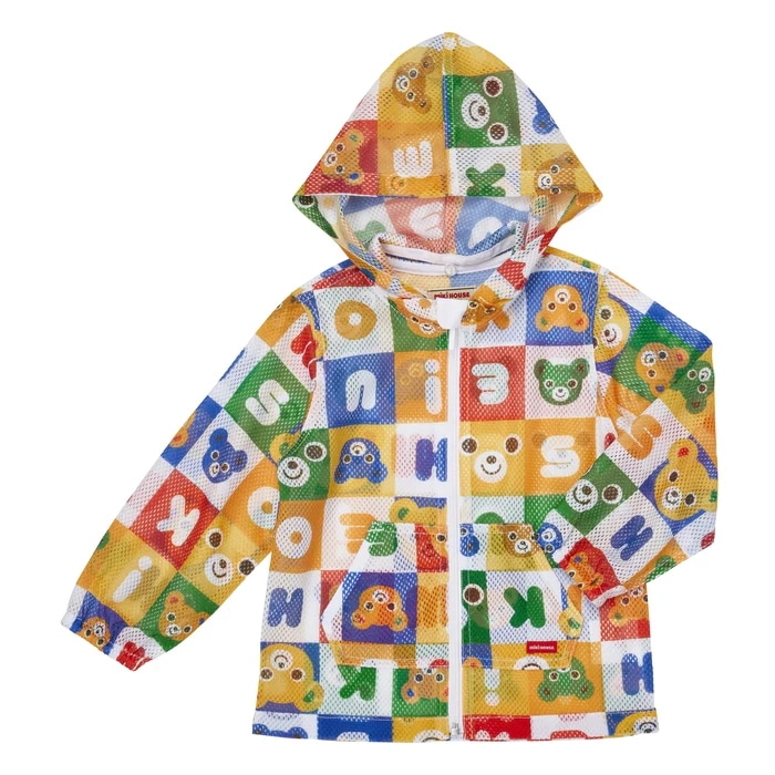 【NEW】虫よけ加工メッシュパーカー 10-3735-687 マルチカラー　SサイズからLサイズまで　キッズ 子供服 こども はおり 羽織 ながそで 長袖 男の子 女の子 アウトドア