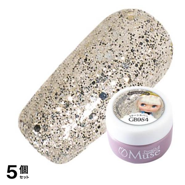 プリムドールミューズ×ブライス グリッター PDU-GB954 ミラーシルバー 3g 5個セット