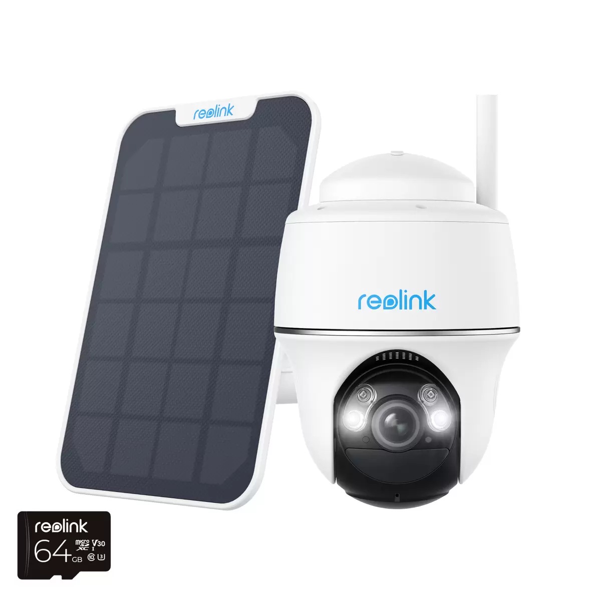 カメラ Reolink（レオリンク）ワイヤレスカメラ ソーラーパネル付き