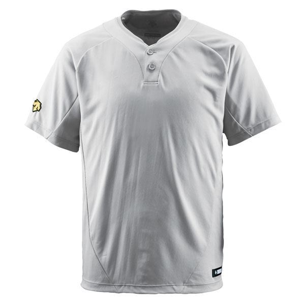 デサント（DESCENTE） ベースボールシャツ（2ボタン） （野球） DB201 シルバー XA 4,863円
