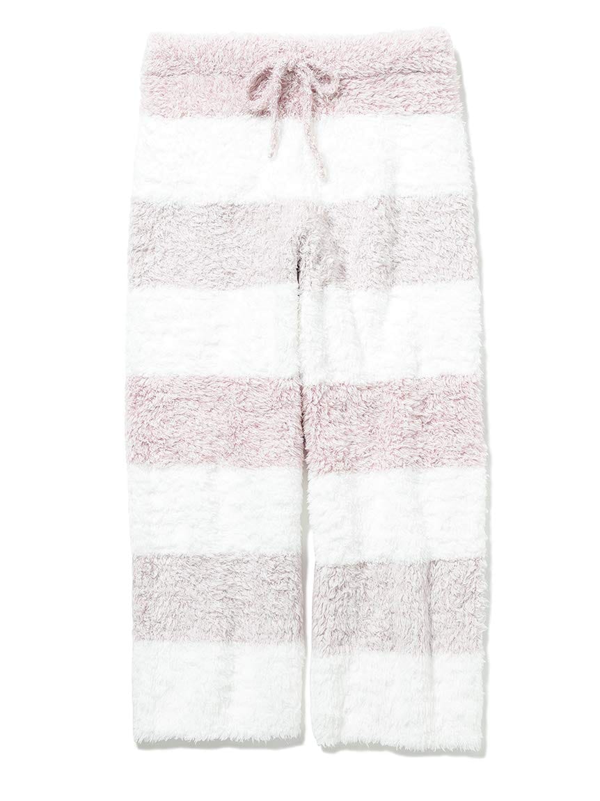 Qoo10最安値挑戦 ジェラートメランジ3ボーダーロングパンツ PWNP999015 PNK F