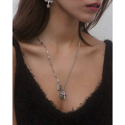 ☆人気☆【August Harmony】☆Angel Necklac.e☆ネックレス☆ MUSINSA | AUGUST HARMONY Angel Necklace-Silver