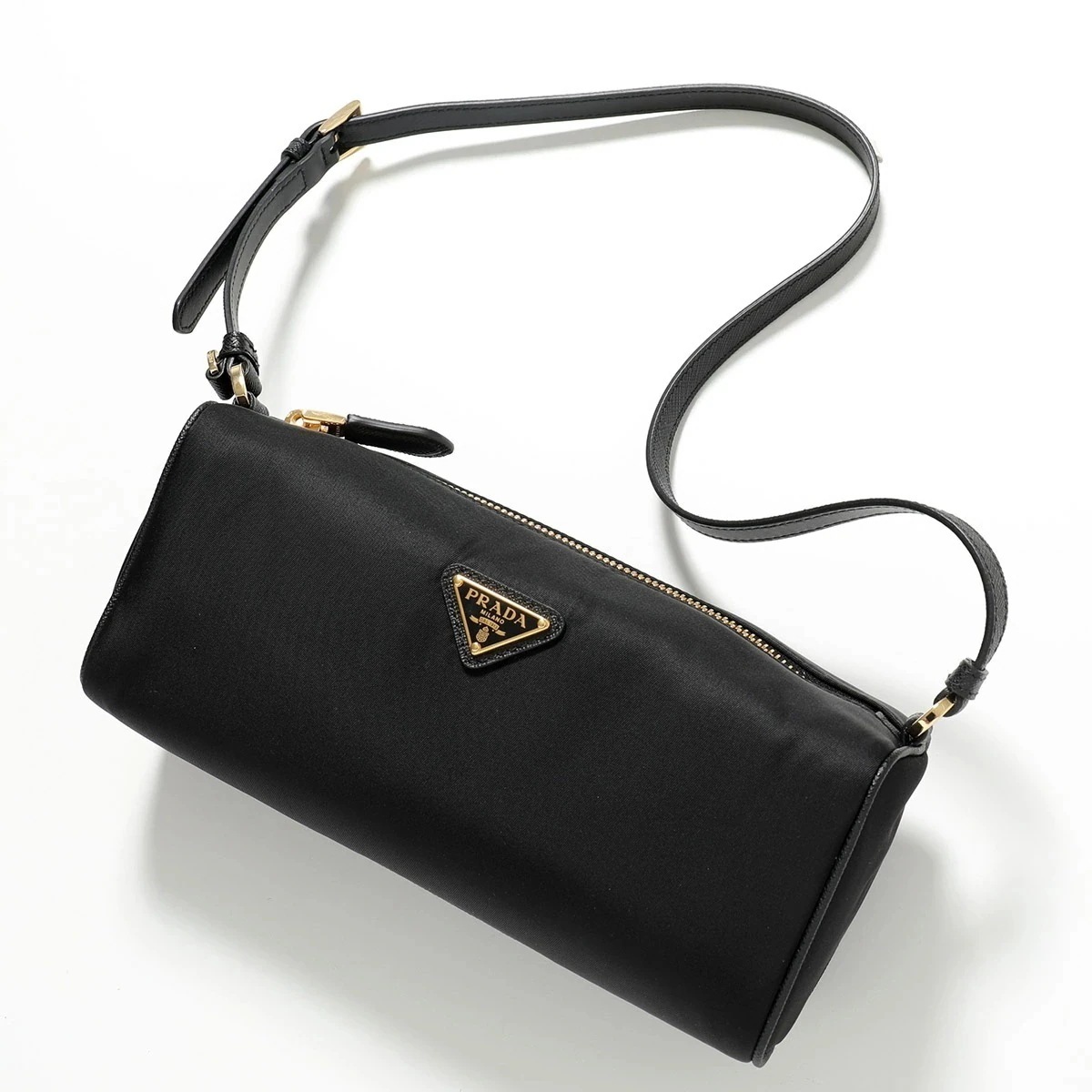 PRADA プラダ ハンドバッグ Re-Nylon リナイロン 1NE058 2C05 レディース ポーチ ナイロン トライアングルロゴ 鞄 F0002/NERO 1NE058_2C05_F0002