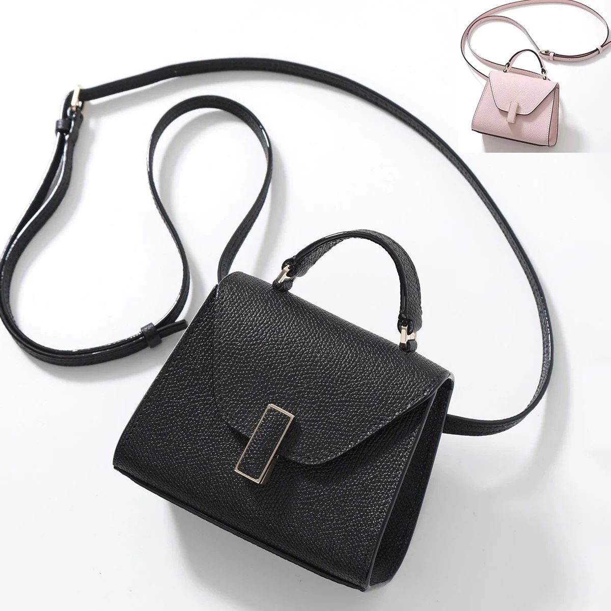 【カラー限定特価】Valextra ヴァレクストラ ショルダーバッグ ISIDE BELT SGES0061028LOCPL99 V3E61 028 レディース