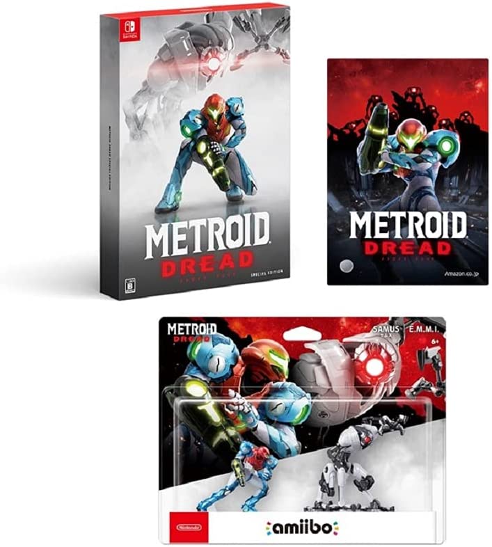 本物新品保証 メトロイド ドレッド スペシャルエディション Switch Amiiboダブルセット サムス E M M I メトロイドシリーズ Abo アクリルスタンド メインビジュアルデザイン 同梱 ゲームソフト Qualitygb Do
