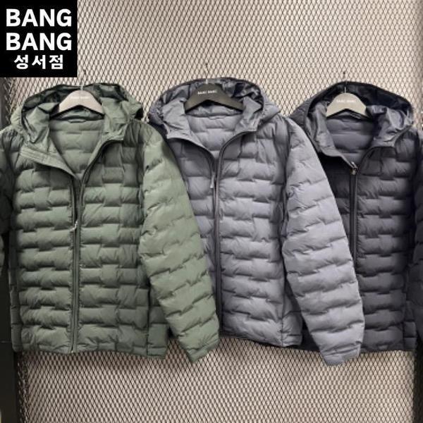 HC04 秋冬男性フード付きジッパー軽量パディングジャンパー シンクラウドシームレスキルティング軽 (S42852638)