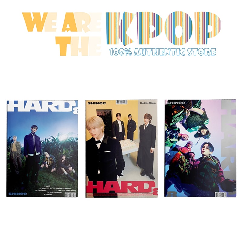 (3種セット) SHINee 8集 Album [HARD] (Photo Book Ver.)