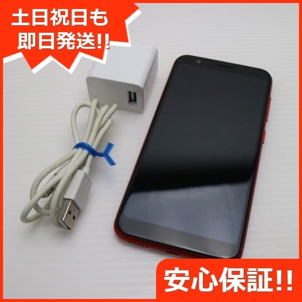 新品同様 ZenFone Max (M1) レッド 82