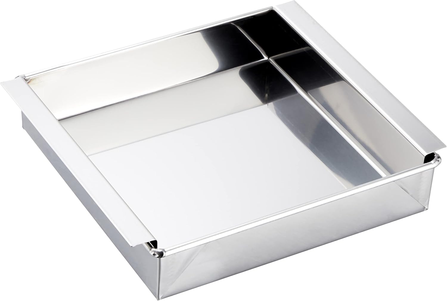 遠藤商事 TKG 卵豆腐寒天ゼリー型 正方形 ステンレスで錆びにくく衛生的 羊羹などの流し型 卵豆腐型 間口×奥行×高さ mm 330×330×50 業務用 日本 ATM07033