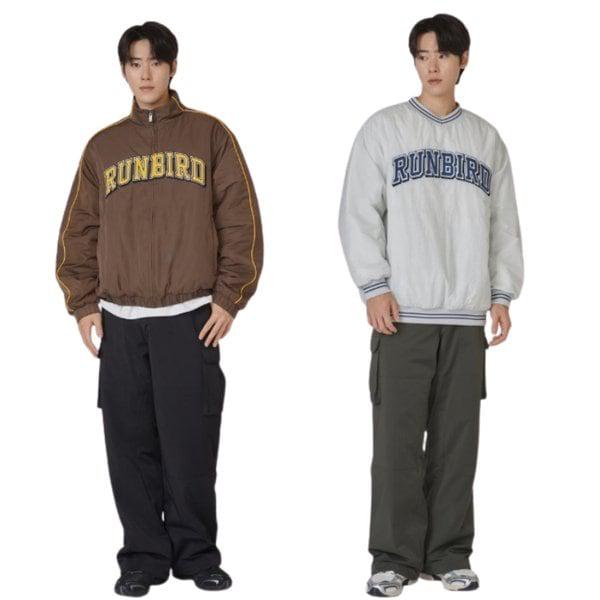 24AW 共用 パディング カーゴパンツ 全体パディングが内蔵された優れた保温性 ストレートパンツ 32YD4651 2C