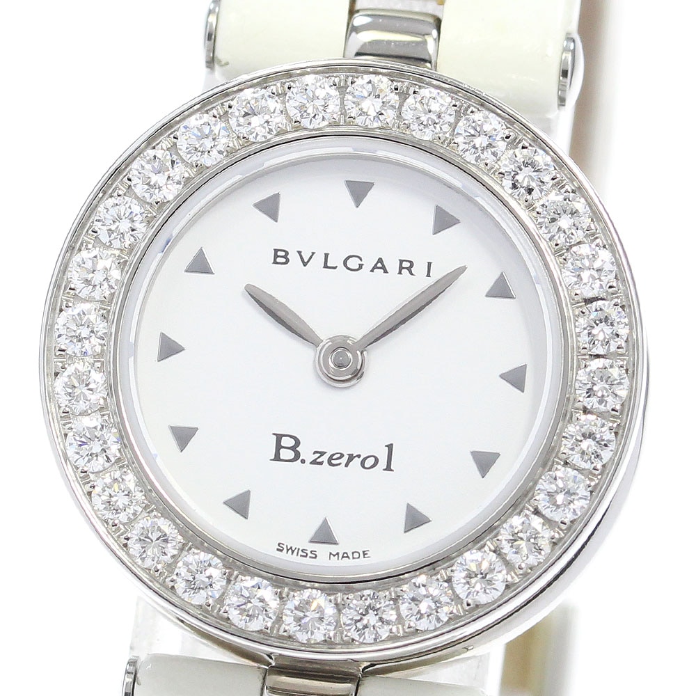 ブルガリ BVLGARI BZ22S B-zero1 ダイヤベゼル クォーツ レディース _840243【中古】