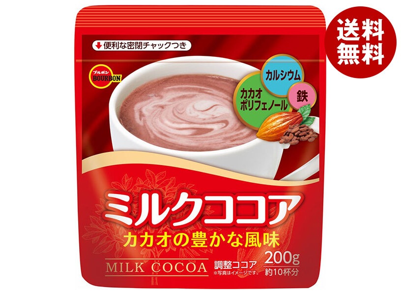 ブルボン ミルクココア 200g＊24袋入