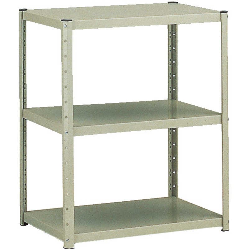 トラスコ中山　ソフトラック W600XD400XH740 3段 白　SL0703S