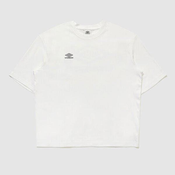 NQ スタンプ グラフィック 半袖 Tシャツ UR111CRS31 WHITE
