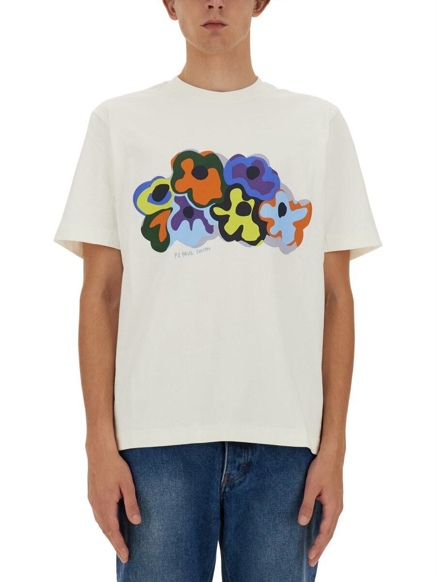 M2R-965X-NP4641_02 ホワイト 秋冬2024 Tシャツ メンズ ia