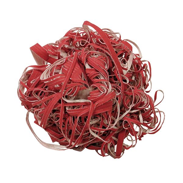 （まとめ）アサヒサンレッド 布たわし サンドクリーン 小 中目 赤 1個 [x5セット]