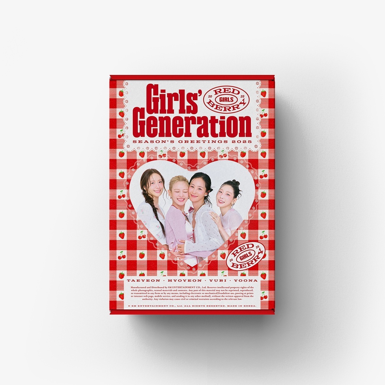 [公式特典付き] GIRLS GENERATION - 2025 SEASONS GREETINGS シーグリ / カレンダー / シーズングリーティング/特典トレカ1セット