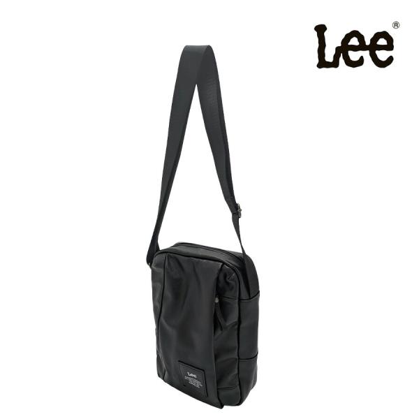 【クリックポスト/時間指定不可】【Lee】320-4040 縦型ショルダーバッグ 斜め掛け かばん 使いやすい 普段使い シンプル メンズ ギフト プレゼント ブラック