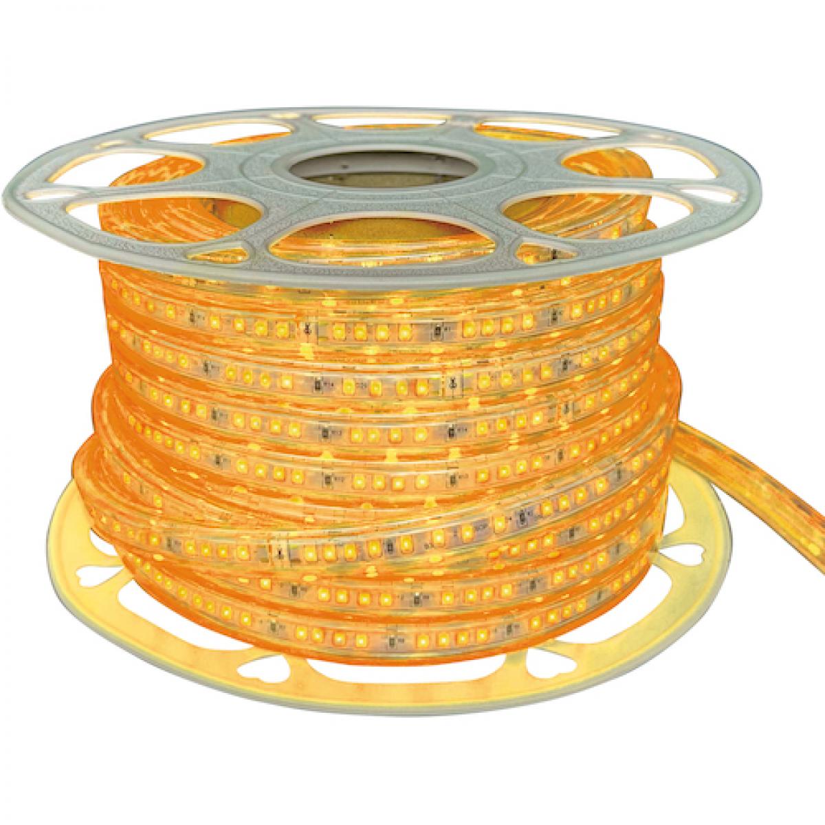 富士倉 片面発光 LEDロープライト 10ｍ 電球色 FRL-WW10M　照明 倉庫 工場 ライト 光 作業灯