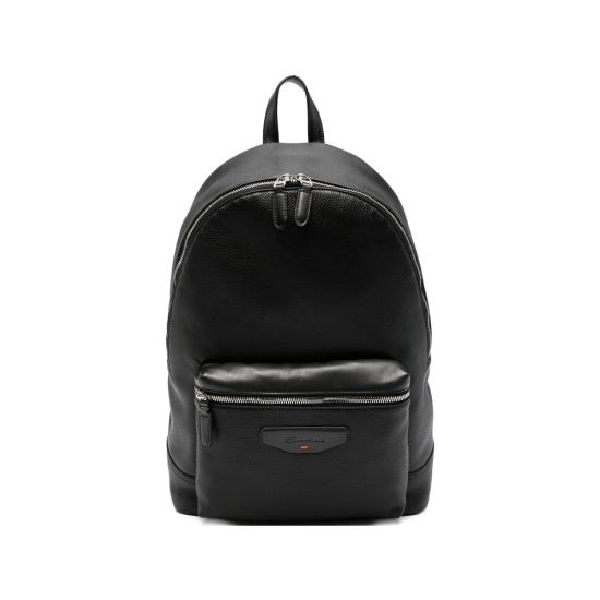 SANTONI Men Backpacks UIBBA3131TR APMNN50 BLACK