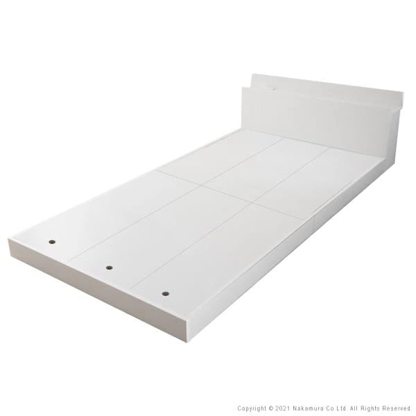 ベッドフレーム 単品 フレームのみ ダブル D マットレス別売り