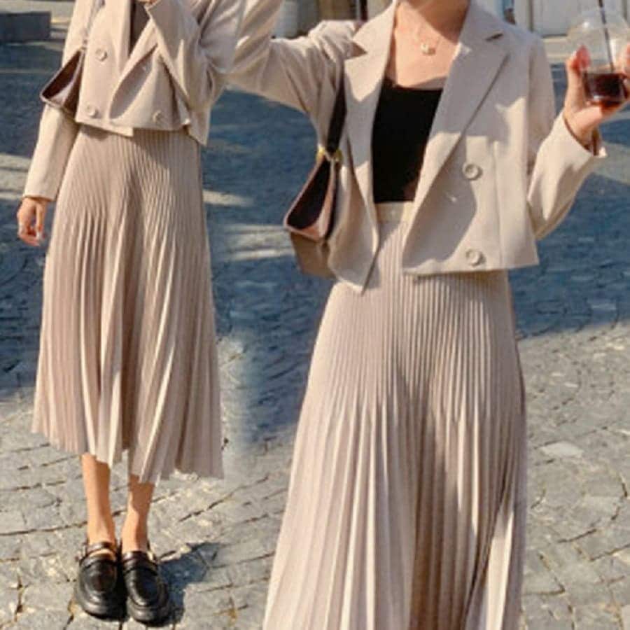 すぐに発送可能 セットアップ レディース スカートスーツジャケット 9196 店舗をフォローしてクーポンをゲット 5,479円