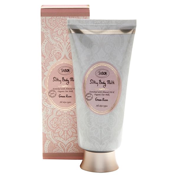 SABON(サボン) シルキーボディミルク グリーン・ローズ 200mL
