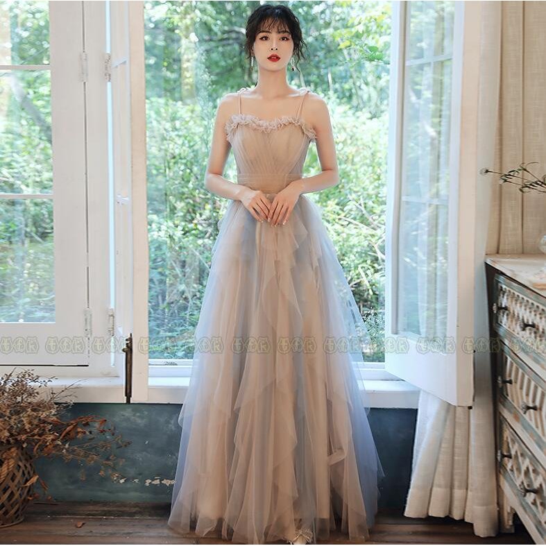 パーティドレス ドレス コンサート 結婚式 披露宴 大きいサイズ Aラインドレス ロングドレス 刺繍入り ロング お姫様 新作 パーティー イベント ワンピース